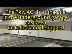 7КВт 11КВт 22КВт Серебряный колонна тип однорукавый электромобиль