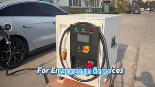 Жидкостное охлаждение мобильного зарядного устройства EV CCS2 CCS1 GB/T для аварийной ситуации на дороге