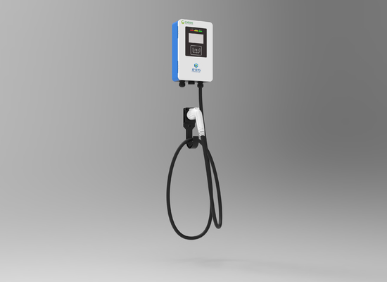 Тип 2 11KW быстрое зарядное устройство для электромобилей с модульным дизайном светодиодного экрана