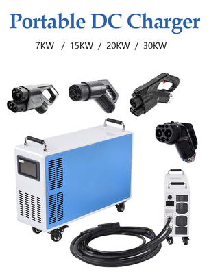 Хорошая цена. Gbt V2v 20kw 30kw OCPP портативное зарядное устройство для электромобилей онлайн