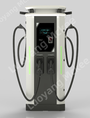 Хорошая цена. Высококачественное OEM водонепроницаемое быстрое зарядное устройство постоянного тока 120 кВт с ЖК-экраном IP54 OCPP1.6J, новая станция быстрой зарядки постоянного тока онлайн