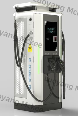 Хорошая цена. Интегрированный Dual-Gun DC EV Fast Charger с входом AC380V OCPP1.6J и 10,1-дюймовым сенсорным экраном онлайн