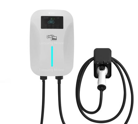 Хорошая цена. 7 кВт регулируемый уровень 2 AC EV зарядное устройство настенное зарядное устройство для электромобилей онлайн