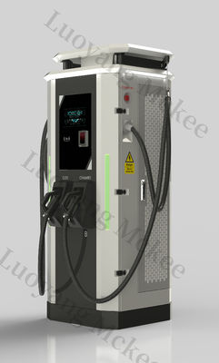 Хорошая цена. Интегрированный Dual-Gun DC EV Fast Charger с входом AC380V OCPP1.6J и 10,1-дюймовым сенсорным экраном онлайн