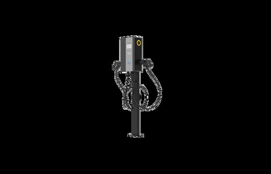 22*2 KW Wall-Mounted AC EV Charger with 4.3-inch Full-Color Display for Type 1 Electric Vehicles