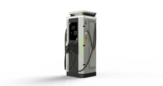 80KW floor‑mounted DC fast electric vehicle charger supporting OCPP1.6 protocol, designed for reliable and efficient operation in commercial charging stations.