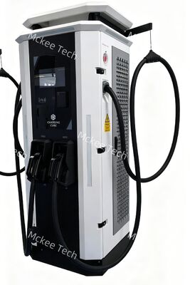 80kW Swing-arm Structure Dual-Gun Adaptive EV Charging Pile with Intelligent Power Distribution