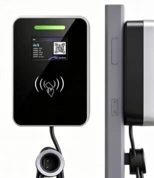 Хорошая цена. Зарядное устройство для электромобилей EU Type 2 Wallbox 7-22kW для домашней и коммерческой зарядки Онлайн
