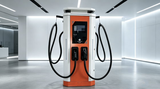 White Dew Series CLF‑DC‑240 Salt Spray Proof DC Fast Charging Station 240KW Type2 Connector 3Phase AC380V IP54 Air Cooling OCPP1.6J 10 Inch Touch Screen 5m Cable