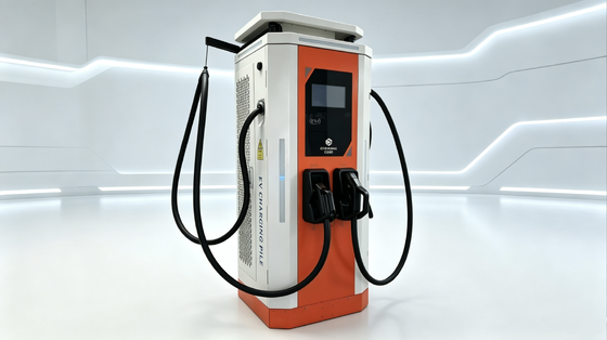Хорошая цена. 120 кВт двойной пистолет CCS2 CHAdeMO DC быстрая зарядка IP54 OCPP1.6J 10 дюймовый сенсорный экран для автодорожных станций Онлайн