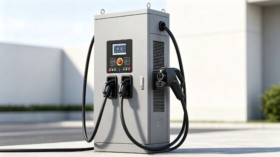 Хорошая цена. 120 кВт двойной пушки CCS2 CHAdeMO DC быстрое зарядное устройство IP55 OCPP1.6J для зарядки в депо флота Онлайн